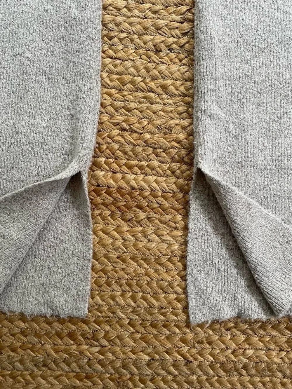 Grey Ribbed Knit Pants✨ - Picture 6 of 6